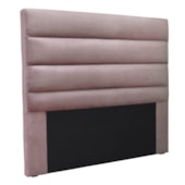 Cabeceira Estofada Nubia SPZ 160cm Queen Size Veludo Lilás