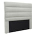 Cabeceira Estofada Nubia SPZ 160cm Queen Size Veludo Prata