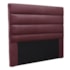 Cabeceira Estofada Nubia SPZ 160cm Queen Size Veludo Vinho
