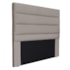 Cabeceira Estofada Nubia SPZ 195cm King Size Linho Areia
