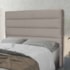 Cabeceira Estofada Nubia SPZ 195cm King Size Linho Areia