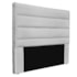 Cabeceira Estofada Nubia SPZ 195cm King Size Linho Grigio