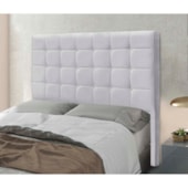 Cabeceira Estofada Polônia SPZ 140cm Casal Linho Grigio
