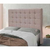 Cabeceira Estofada Polônia SPZ 160cm Queen Size Linho Areia