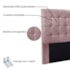 Cabeceira Estofada Polônia SPZ 160cm Queen Size Veludo Lilás