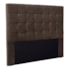 Cabeceira Estofada Polônia SPZ 160cm Queen Size Veludo Marrom