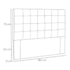 Cabeceira Estofada Polônia SPZ 160cm Queen Size Veludo Marrom