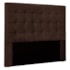 Cabeceira Estofada Polônia SPZ 90cm Solteiro Suede Marrom