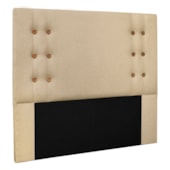 Cabeceira Estofada Santorini 195cm King Size Linho