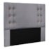 Cabeceira Estofada Santorini 195cm King Size Linho