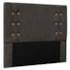 Cabeceira Estofada Santorini SPZ 160cm Queen Size Suede Cinza