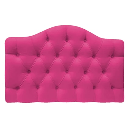 Cabeceira Estofada Suspensa Imperatriz 160 cm Queen Size Suede Pink - Amarena Móveis