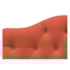 Cabeceira Estofada Suspensa Imperatriz 160 cm Queen Size Suede Terracota - Amarena Móveis
