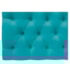 Cabeceira Estofada Suspensa Imperatriz 195 cm King Size Suede Azul Turquesa - Amarena Móveis