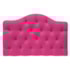 Cabeceira Estofada Suspensa Imperatriz 195 cm King Size Suede Pink - Amarena Móveis