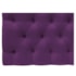 Cabeceira Estofada Suspensa Imperatriz 90 cm Solteiro Suede Roxo - Amarena Móveis