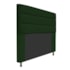 Cabeceira Estofada Turim 160 cm Queen Size Suede Verde - Amarena Móveis