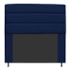 Cabeceira Estofada Turim 195 cm King Size Suede Azul Marinho - Amarena Móveis