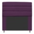 Cabeceira Estofada Turim 195 cm King Size Suede Roxo - Amarena Móveis