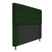 Cabeceira Estofada Turim 195 cm King Size Suede Verde - Amarena Móveis