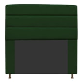 Cabeceira Estofada Turim 195 cm King Size Suede Verde - Amarena Móveis