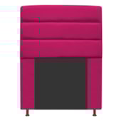 Cabeceira Estofada Turim 90 cm Solteiro  Suede Pink - Amarena Móveis
