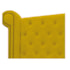 Cabeceira Estofada Veneza 160 cm Queen Size Suede Amarelo - Amarena Moveis