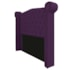 Cabeceira Estofada Veneza 160 cm Queen Size Suede Roxo - Amarena Moveis