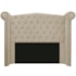 Cabeceira Estofada Veneza 195 cm King Size Corano Bege - Amarena Moveis