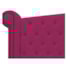 Cabeceira Estofada Veneza 195 cm King Size Suede Pink - Amarena Moveis