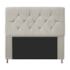 Cabeceira França Estofada Strass 140cm Cama Box Casal Corano Bege - Amarena Móveis