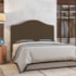 Cabeceira King Ághata P04 195 cm Suede Marrom TCA 942 - Amarena Móveis