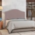 Cabeceira King Ághata P04 195 cm Suede Rosê TCA 949 - Amarena Móveis