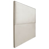 Cabeceira King Bali P02 195 cm para cama Box Suede Bege - Amarena Móveis