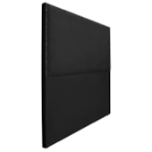 Cabeceira King Bali P02 195 cm para cama Box Suede Preto - Amarena Móveis