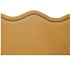 Cabeceira King Bari P02 195 cm para cama Box Suede Mostarda - Amarena Móveis