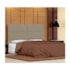 Cabeceira King Berlim P04 195 cm Suede Bege TCA 941 - Amarena Móveis