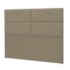 Cabeceira King Berlim P04 195 cm Suede Bege TCA 941 - Amarena Móveis