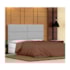 Cabeceira King Berlim P04 195 cm Suede Cinza TCA 940 - Amarena Móveis