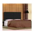Cabeceira King Berlim P04 195 cm Suede Preto TCA 944 - Amarena Móveis