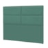Cabeceira King Berlim P04 195 cm Suede Turquesa TCA 946 - Amarena Móveis