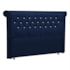 Cabeceira King Brescia P04 195 cm Suede Azul Marinho TCA 948 - Amarena Móveis