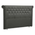 Cabeceira King Brescia P04 195 cm Suede Cinza Escuro TCA 958 - Amarena Móveis