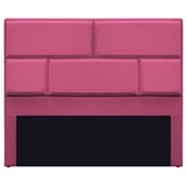 Cabeceira King Brick P02 195 cm para cama Box Corano Pink - Amarena Móveis