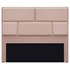 Cabeceira King Brick P02 195 cm para cama Box Suede Rosê - Amarena Móveis