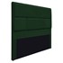 Cabeceira King Brick P02 195 cm para cama Box Suede Verde - Amarena Móveis