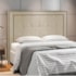 Cabeceira King Catania P04 195 cm Suede Bege TCA 941 - Amarena Móveis