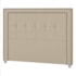Cabeceira King Catania P04 195 cm Suede Bege TCA 941 - Amarena Móveis