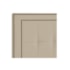 Cabeceira King Catania P04 195 cm Suede Bege TCA 941 - Amarena Móveis