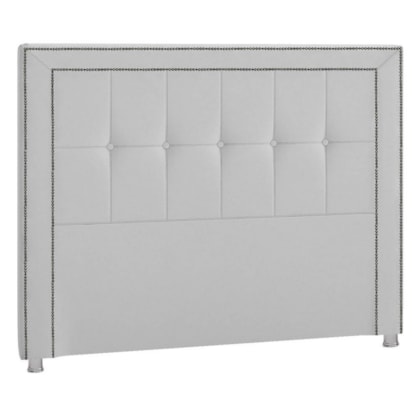 Cabeceira King Catania P04 195 cm Suede Cinza TCA 940 - Amarena Móveis